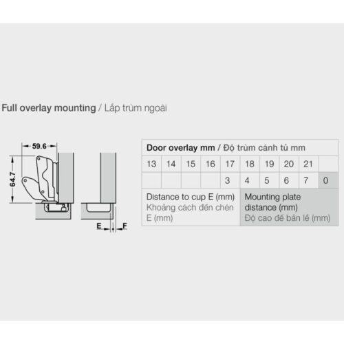 Bản lề lọt lòng Metalla SM 165º Hafele 315.02.752 5 thong so ky thuat ban le lot long metalla sm 165o hafele 315 02 752 1