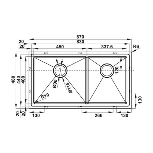 chau rua bat hafele hs21 ssn2s90 567 94 030 4