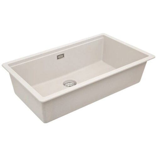 Chậu rửa bát đá 1 hố Hafele HS20-GEN1S80 570.30.800 màu kem 3 hinh anh chau rua bat da 1 ho hafele hs20 gen1s80 570 30 800