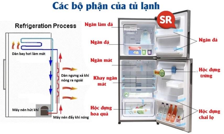 Nguyên lý hoạt động của tủ lạnh Hafele