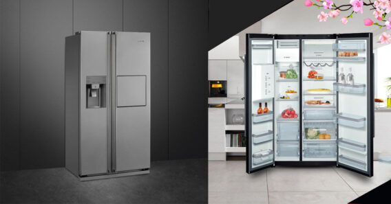 Màu sắc và chất liệu của tủ lạnh Hafele