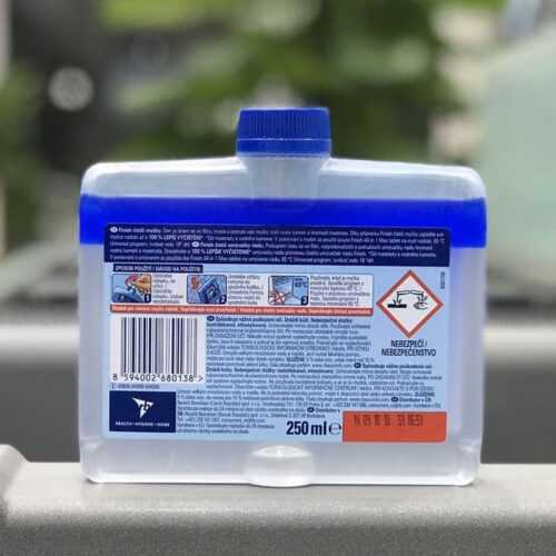 Chai dung dịch vệ sinh máy rửa bát Finish 250ML 1 hinh anh chai dung dich ve sinh may rua bat finish 250ml