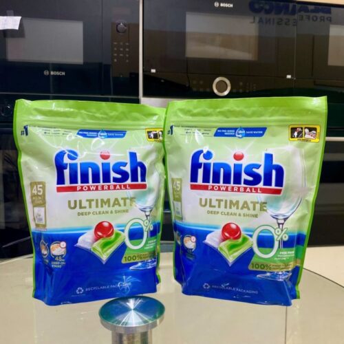 hinh anh vien rua bat finish ultimate eco 0 45 vien