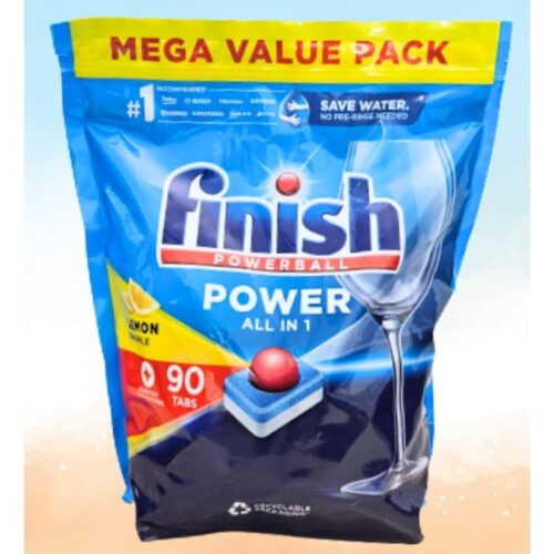 Viên rửa bát Finish Power All in one 90 viên