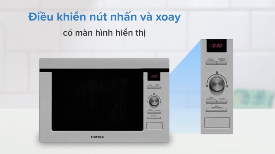 Lò vi sóng Hafele loại nào tốt? 8 Lò vi sóng kết hợp nướng Hafele HM-B38D 538.31.200