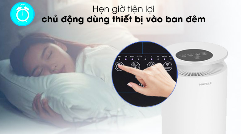 Máy lọc không khí Hafele có tốt không? 3 Đánh giá máy lọc không khí Hafele về tính năng