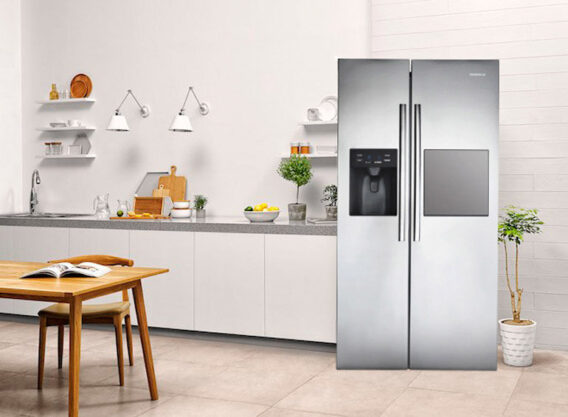 Hình ảnh tủ lạnh Side by side Hafele