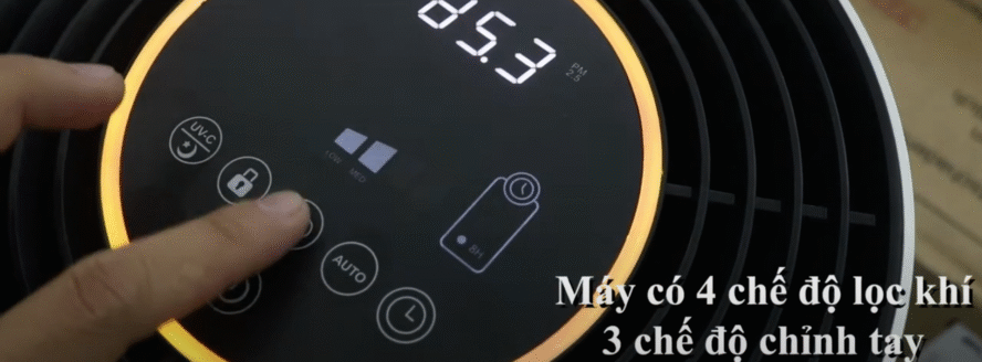 Cách sử dụng máy lọc không khí Hafele