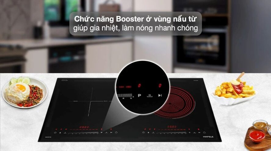 Tính năng và công nghệ bếp từ kết hợp hồng ngoại Hafele