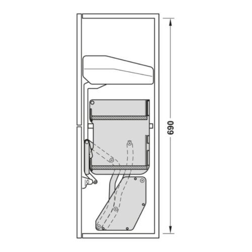 kich thuoc ke nang ha gia vi hafele imove 800mm 2 tang 504 68 377