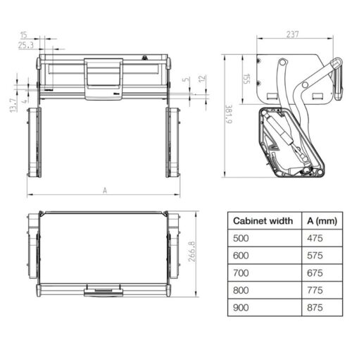 kich thuoc ke nang ha hafele 504.68.379 imove r900mm