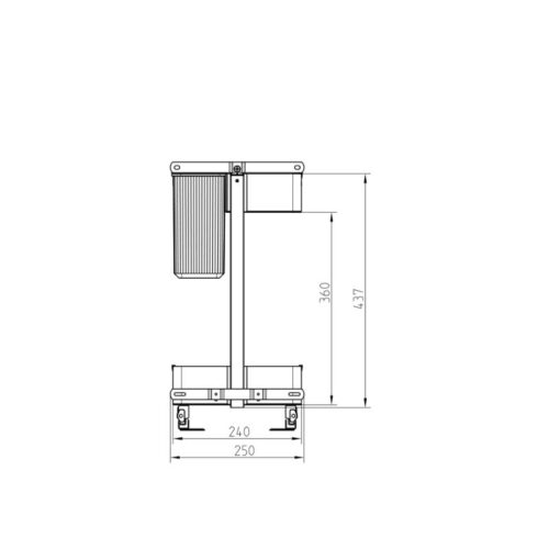 lap dat ke dung gia vi hafele 545.14.301