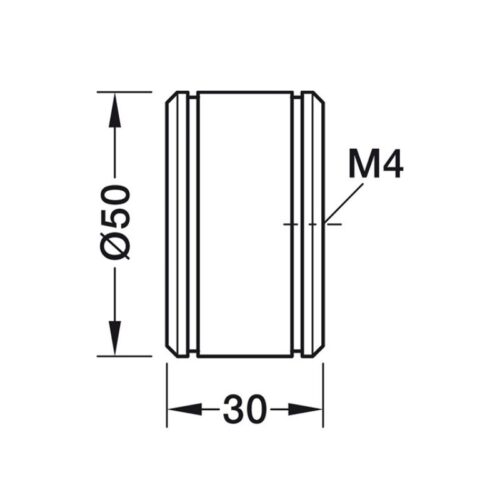 Núm tay nắm Hafele 106.70.412 3 Kích thước núm tay nắm Hafele 106.70.412