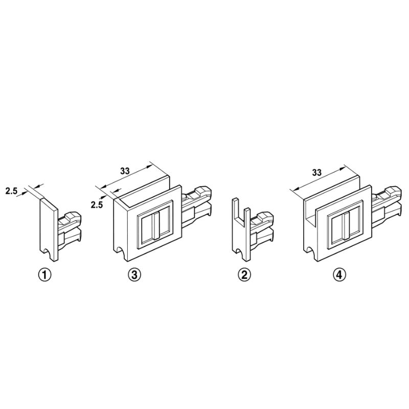 Lắp đặt phụ kiên cửa trượt kính Hafele 402.32.032 Lắp đặt phụ kiên cửa trượt kính Hafele 402.32.032