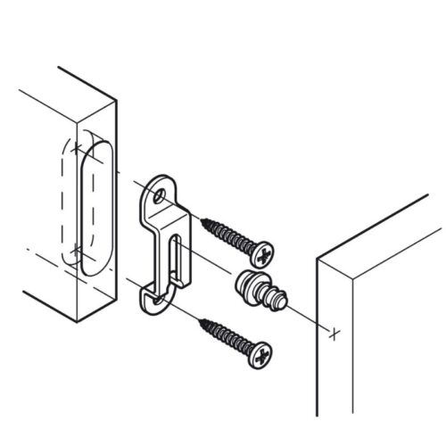 Lắp đặt kết nối Hafele 262.47.094